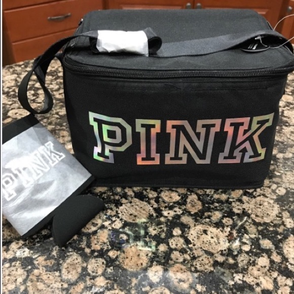 pink brand lunch box